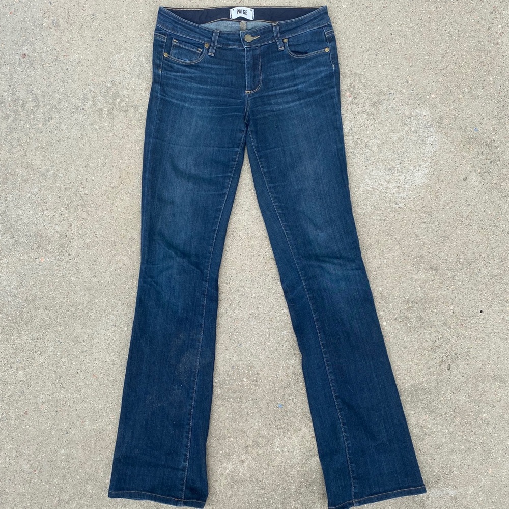 Paige Manhattan Jeans Sz 27 Slim Boot cut
